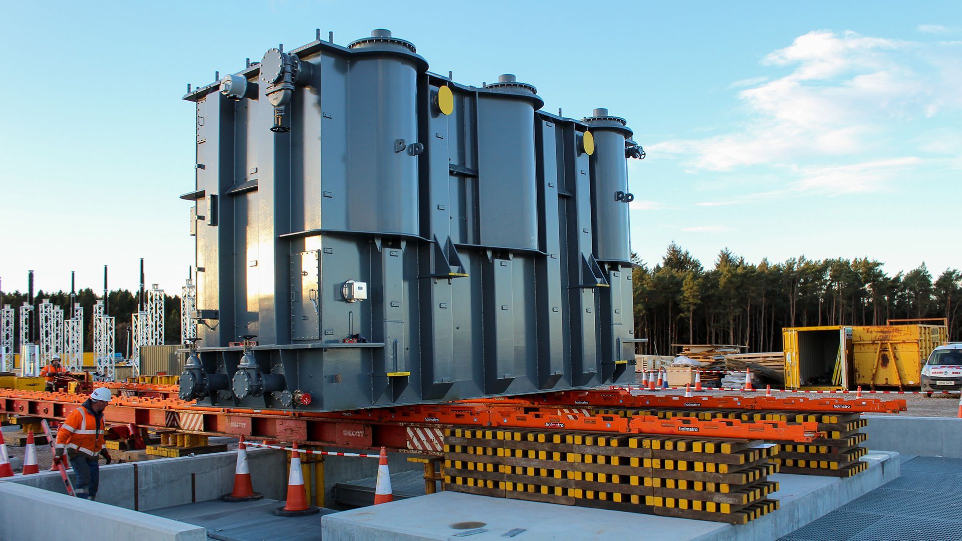 Holmatro Heavy Lifting Transportation Skidding System